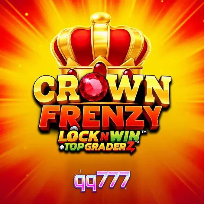 Crown Frenzy LockNWin স্লটের রাজকীয় থিম এবং উজ্জ্বল গ্রিড ইন্টারফেস